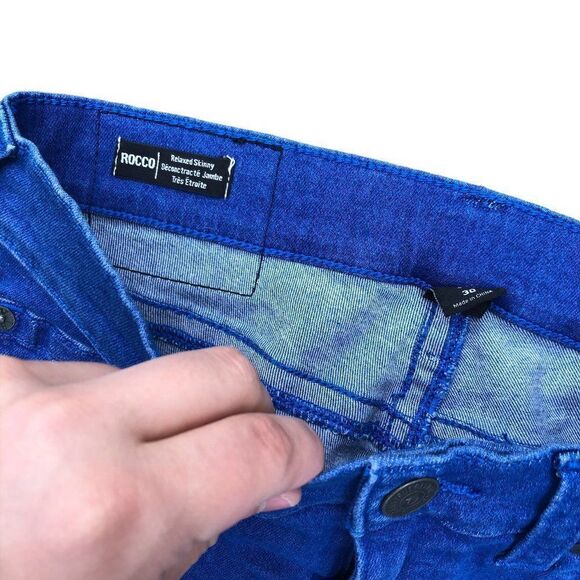 Brand New True Religion Jeans Size 30 ROCCO Blue - Picture 10 of 10
